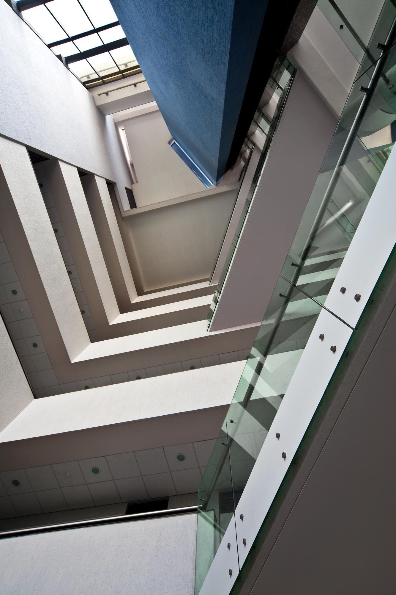 Atrium upward view
