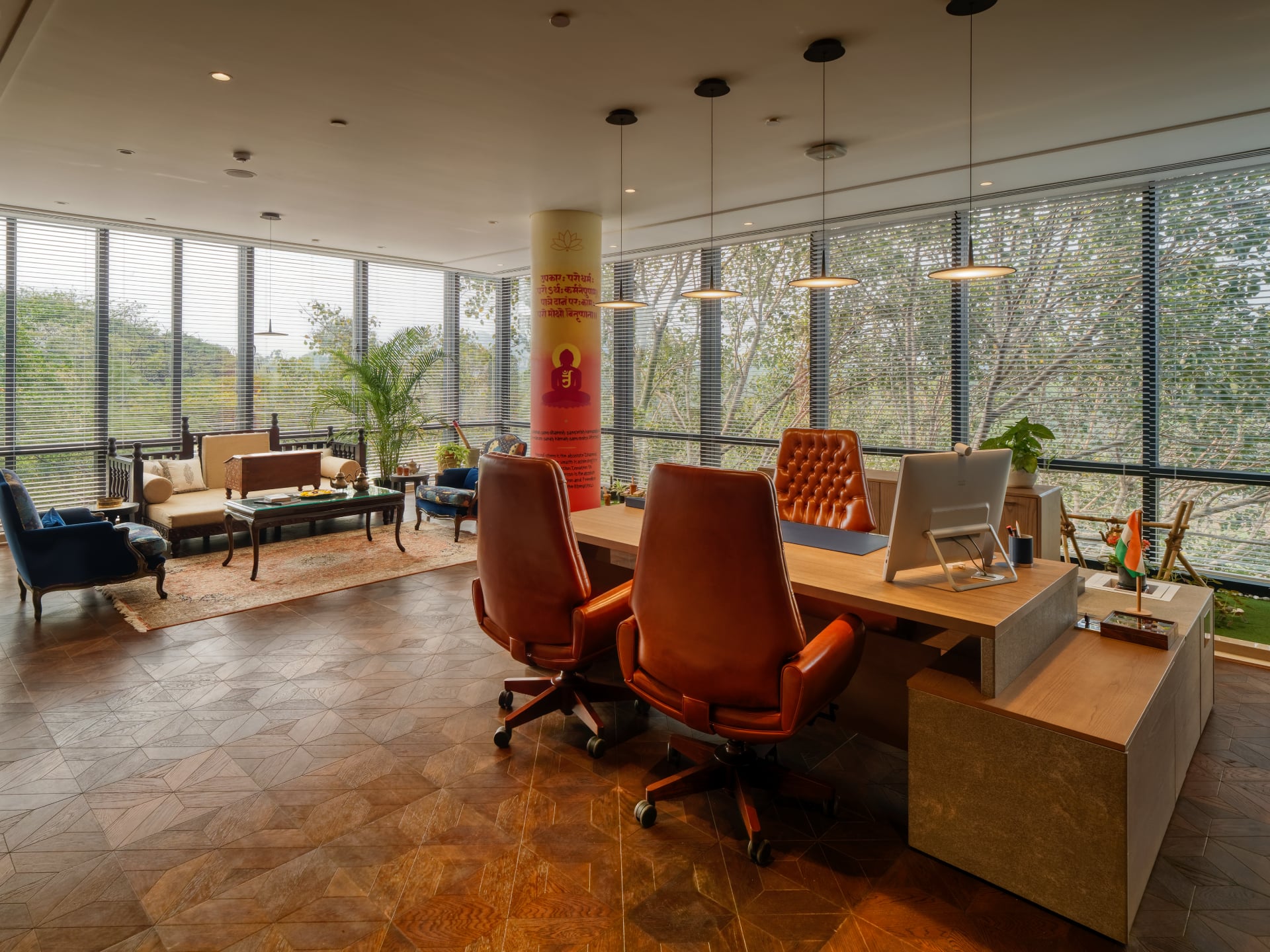Cabin lobby