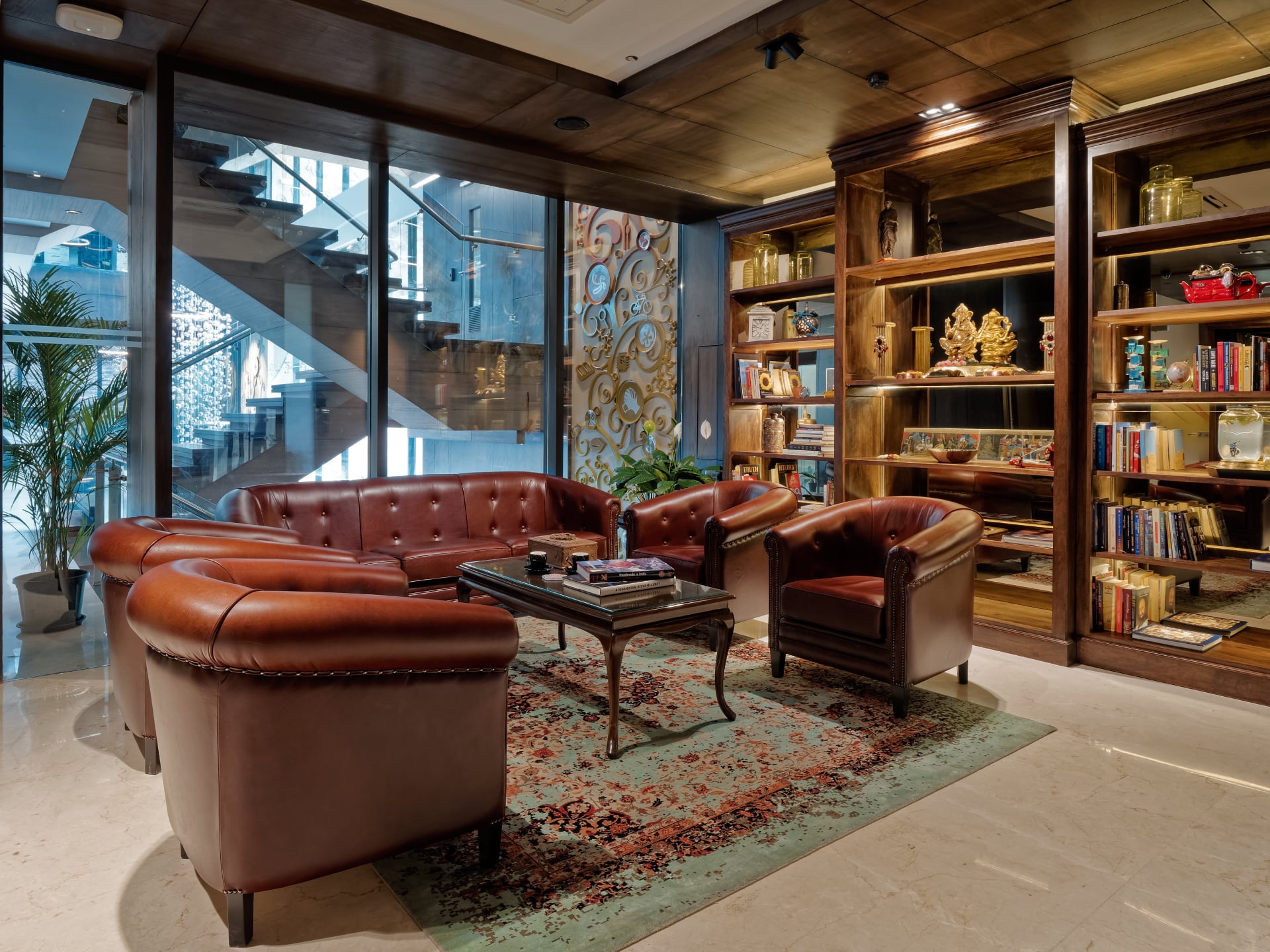 MD cabin – view of lounge