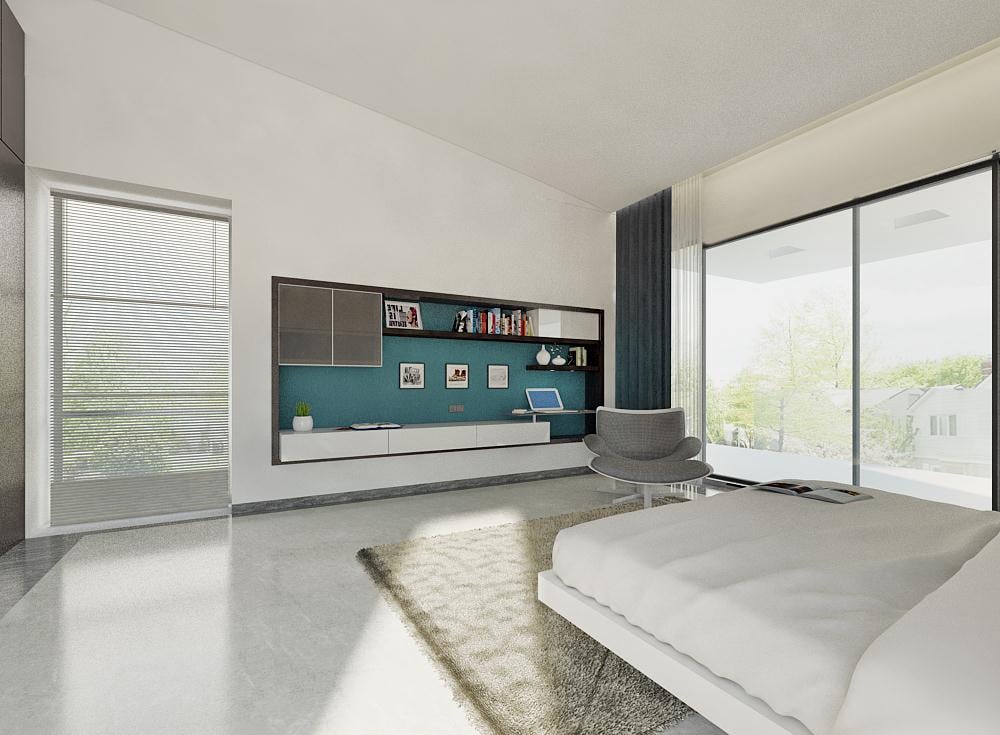 Bedroom 1 interior view