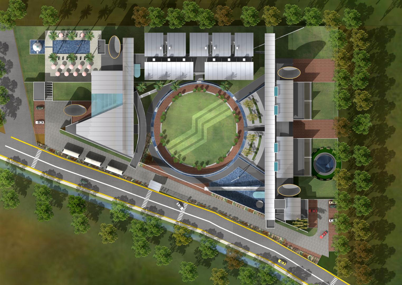 Site Plan: Top View