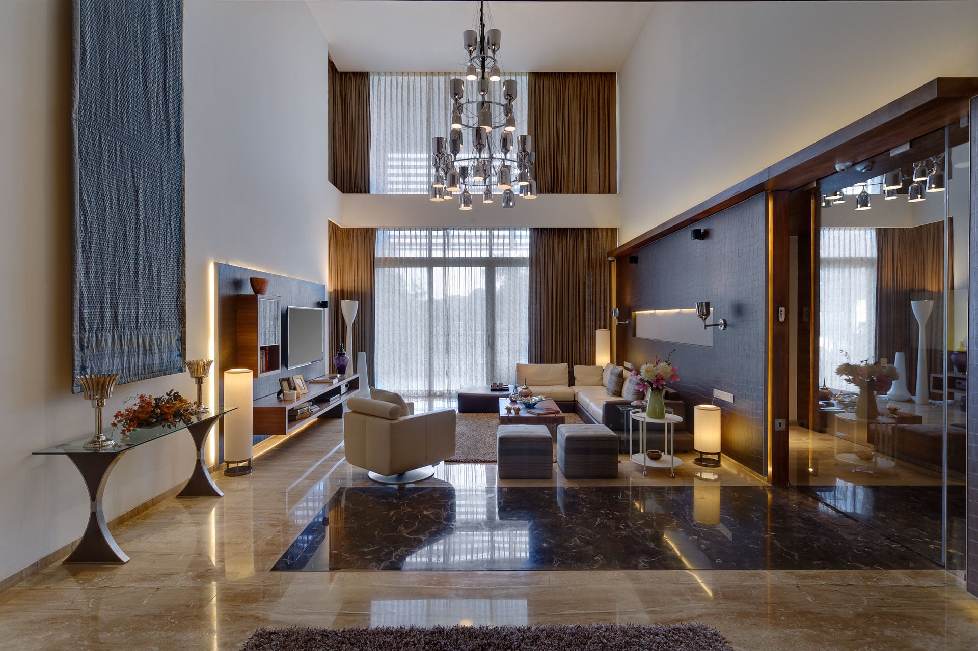 Double Height formal living