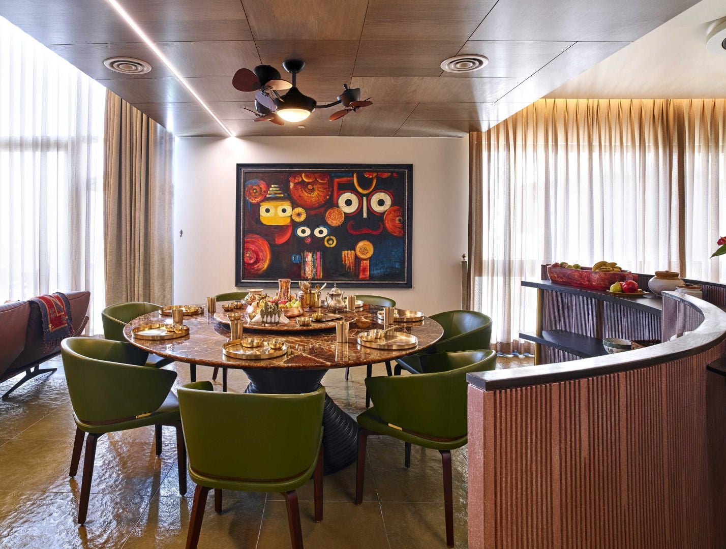 Dining area