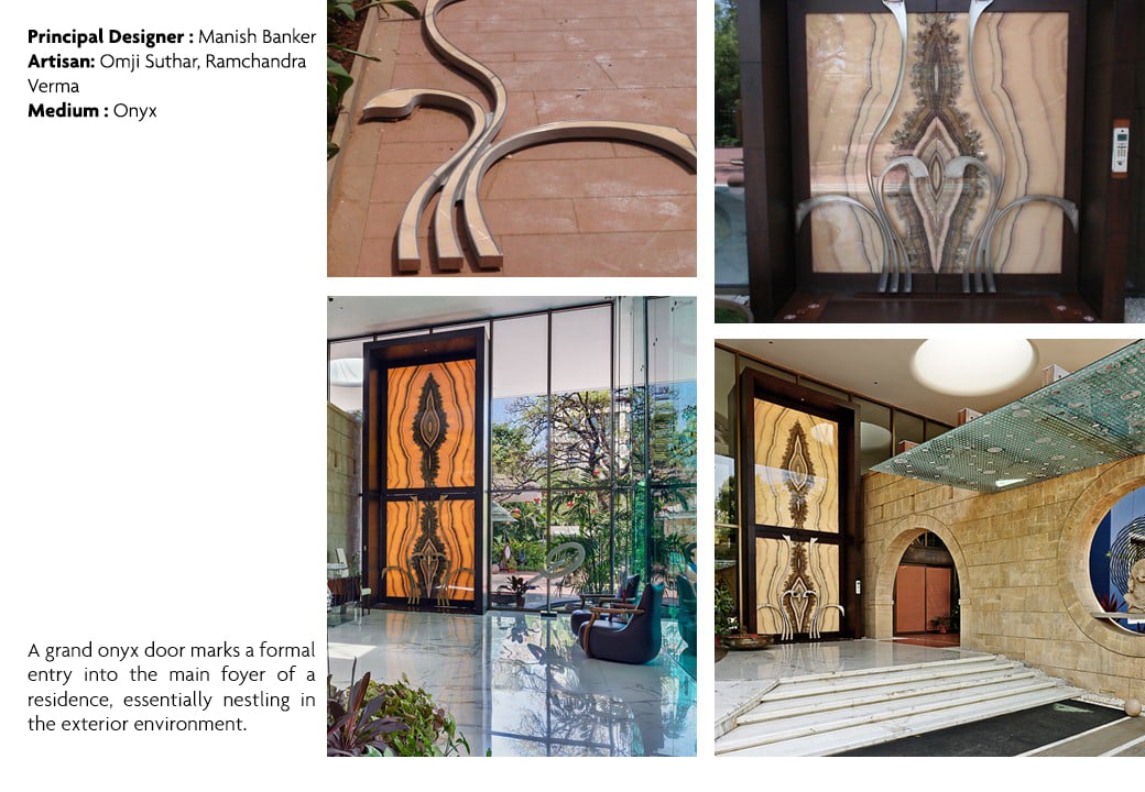 Onyx Entrance Door, Nest Bungalow