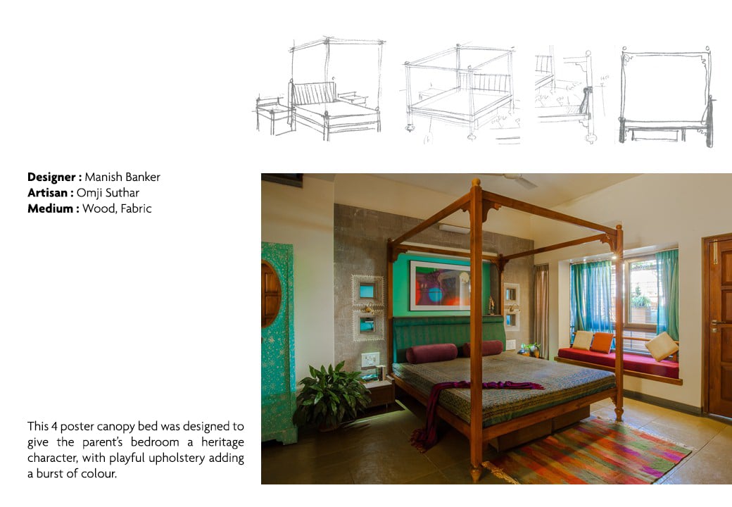 Canopy Bed, Courtyard House