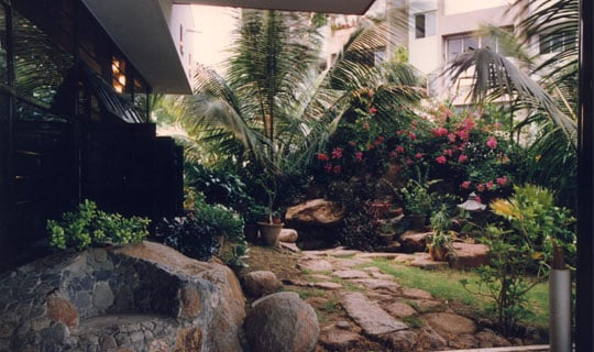 Natural landscape features