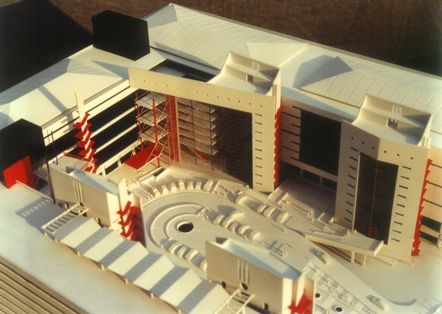 Scale Model: View from North