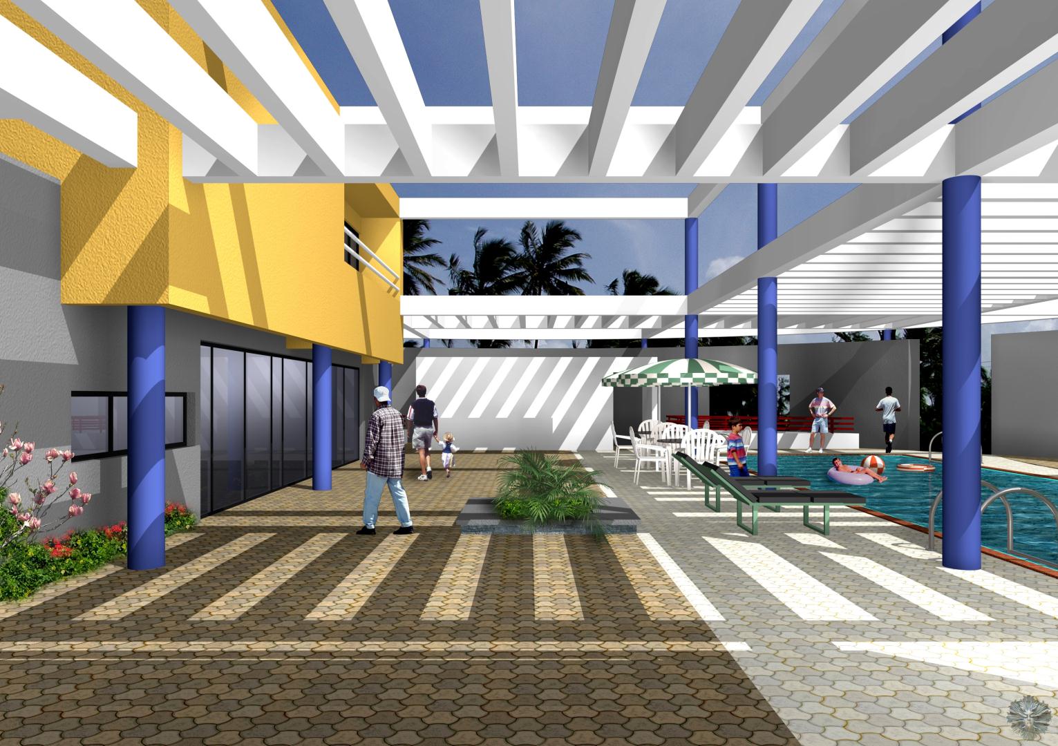 Clubhouse and recreational space