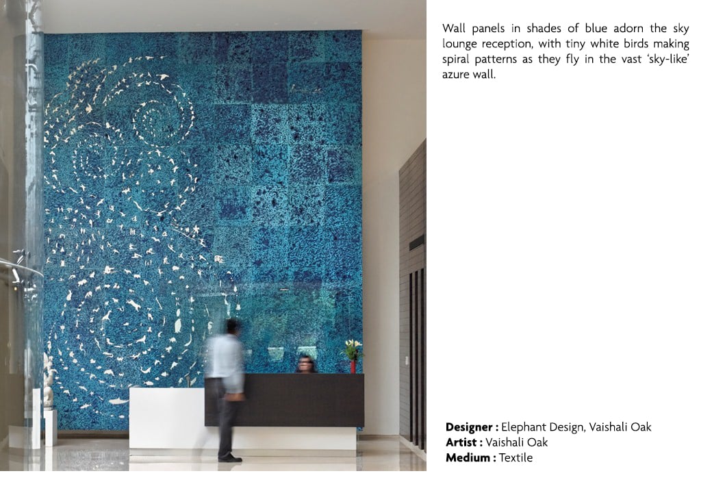Birds in the Sky artwork, Suzlon One Earth Corporate Campus