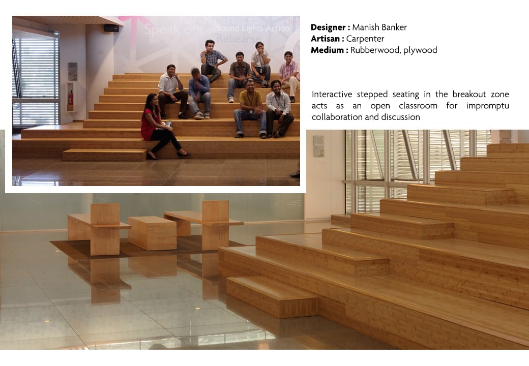 Interactive stepped seating, Suzlon Excellence Academy