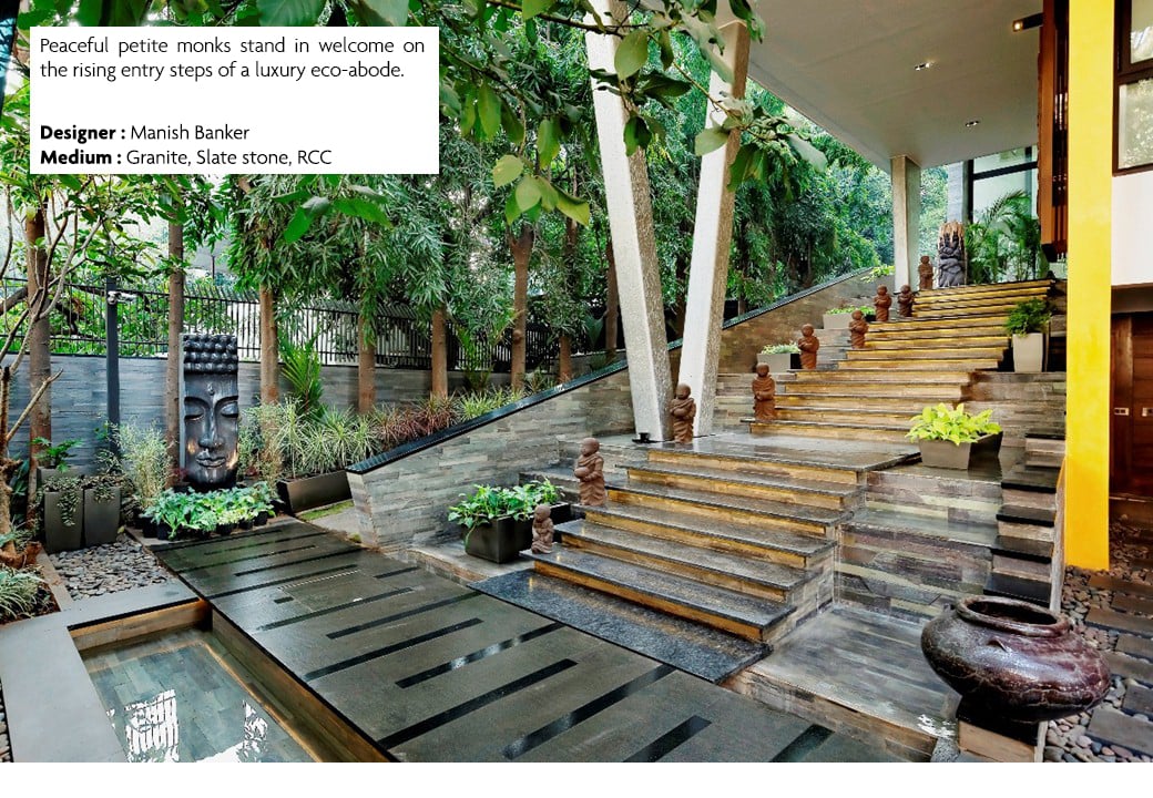 Entrance Steps, Onella, Pune