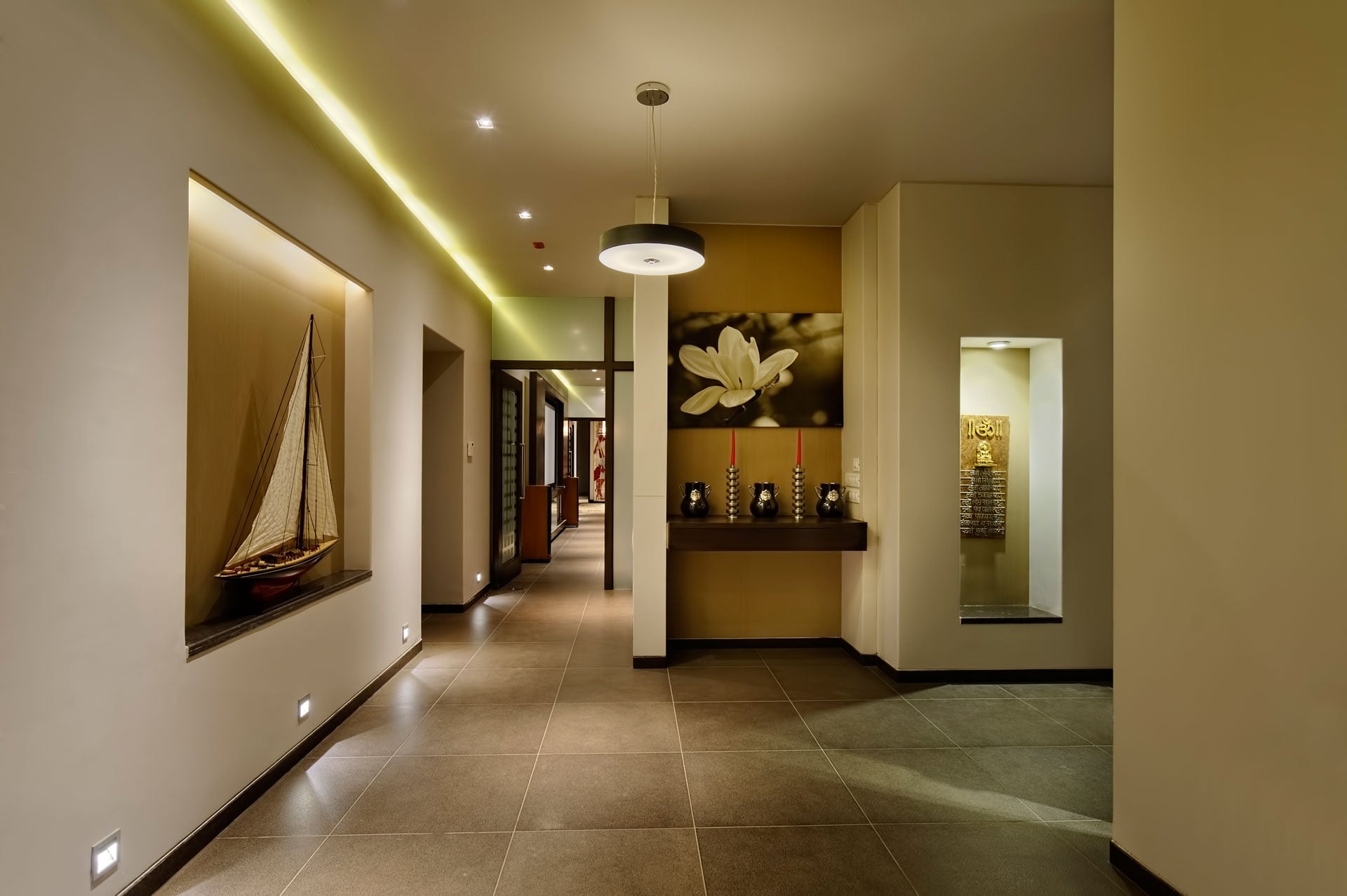 Welcoming entrance lobby