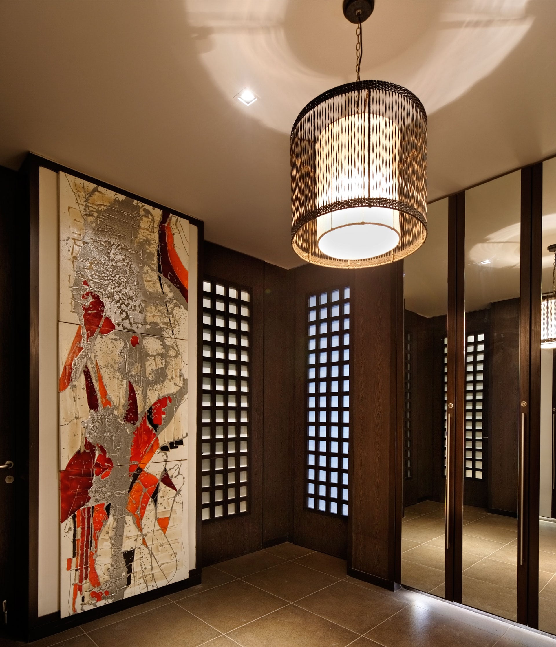 Lobby to bedrooms