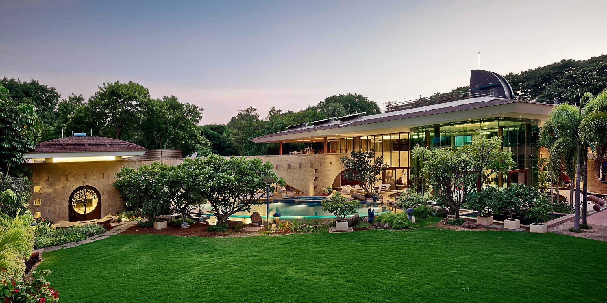 Nestled amidst Greenery