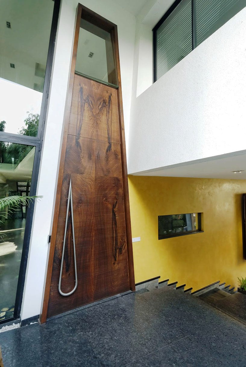 Trapezoidal Entry Door
