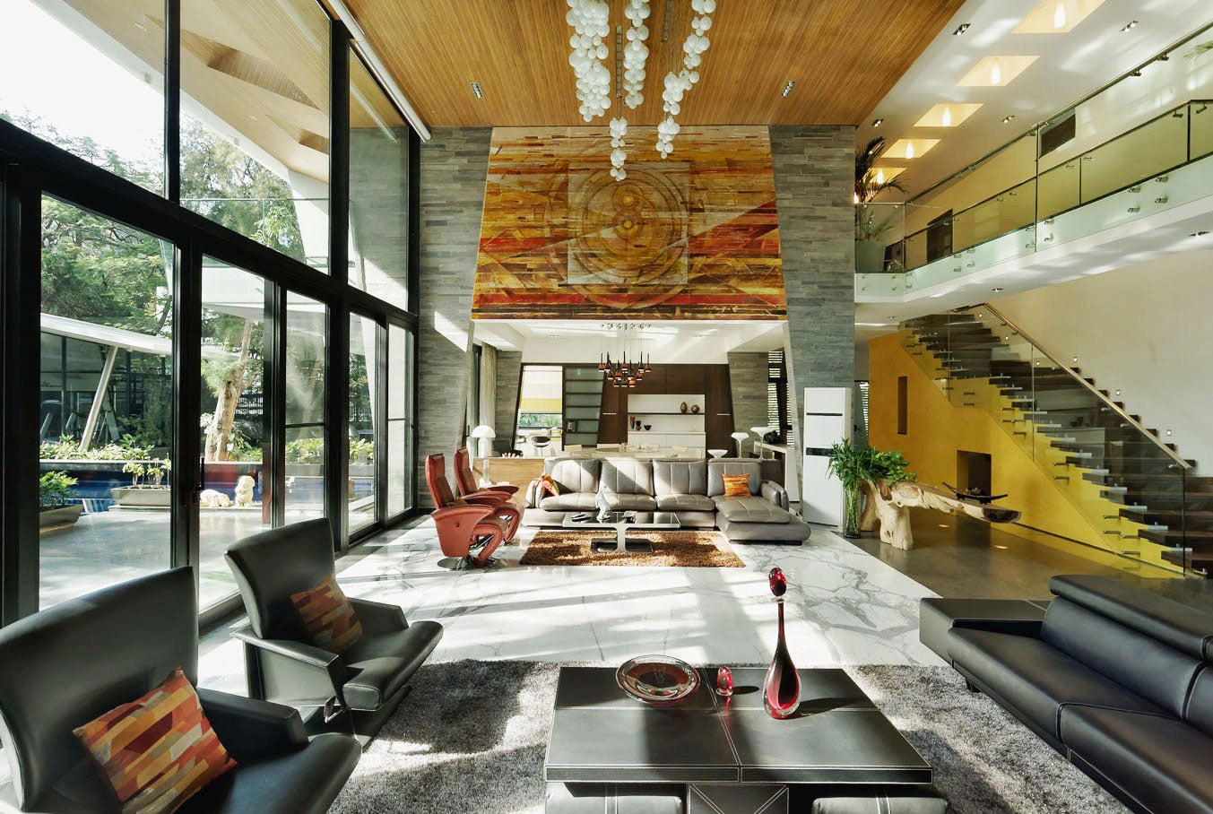 Double Height Living Room