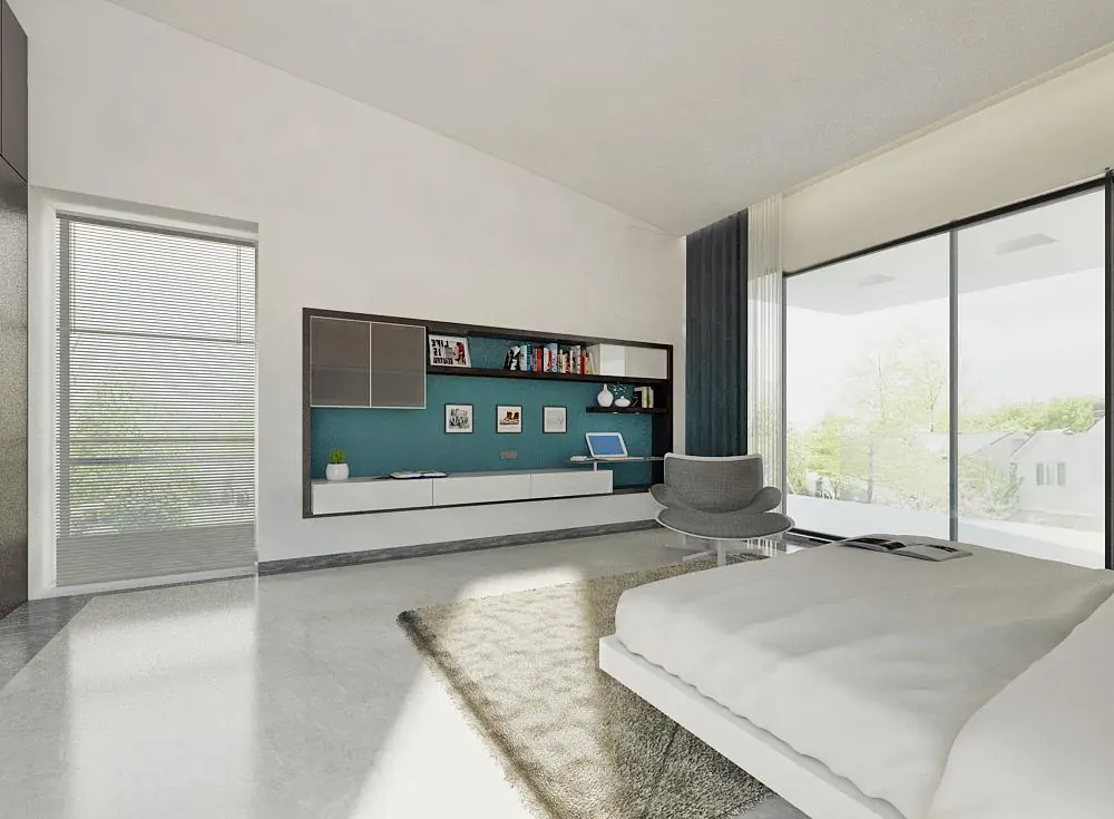 Bedroom 1 interior view