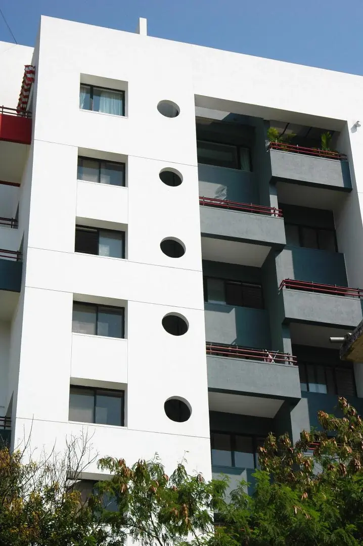Exterior view of 3BHK habitable units