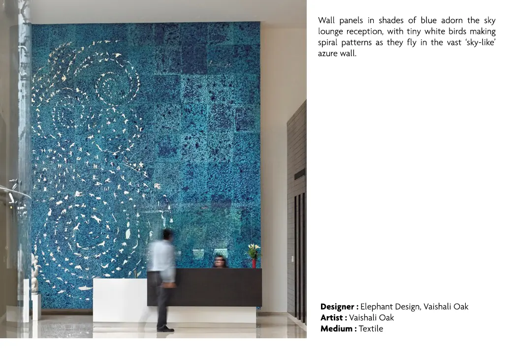 Birds in the Sky artwork, Suzlon One Earth Corporate Campus