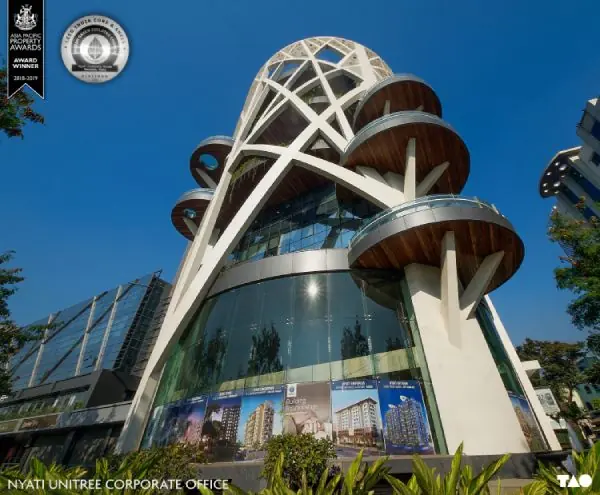 NYATI UNITREE Corporate Office Awarded Best Office Architecture India, 2018