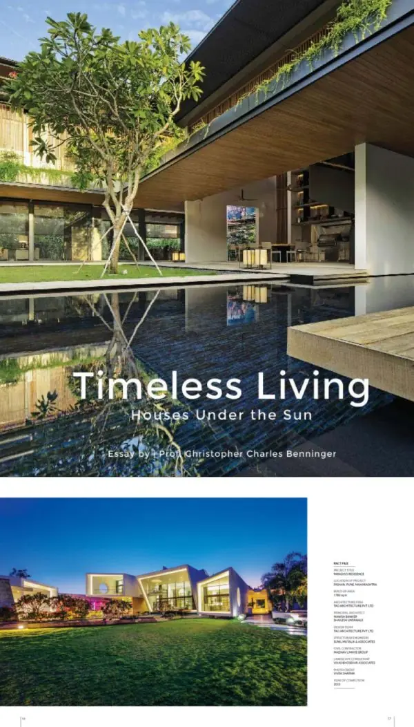 Paradiso Residence in Timeless Living: Houses Under the Sun