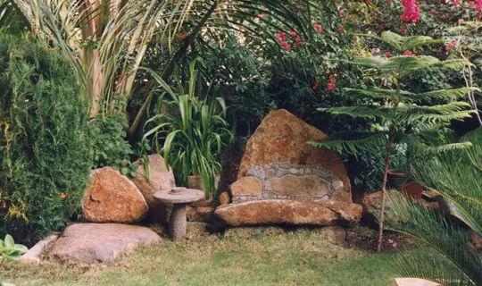 Natural landscape features