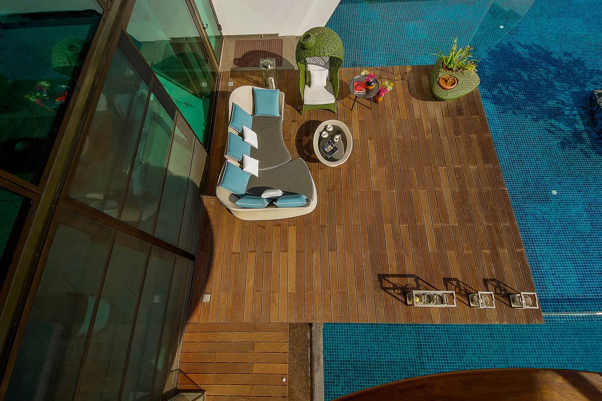 Poolside Deck